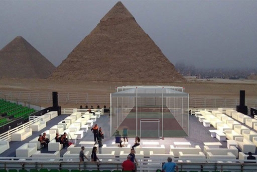 Jorkyball under the Pyramids!